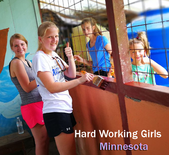 hard working girls